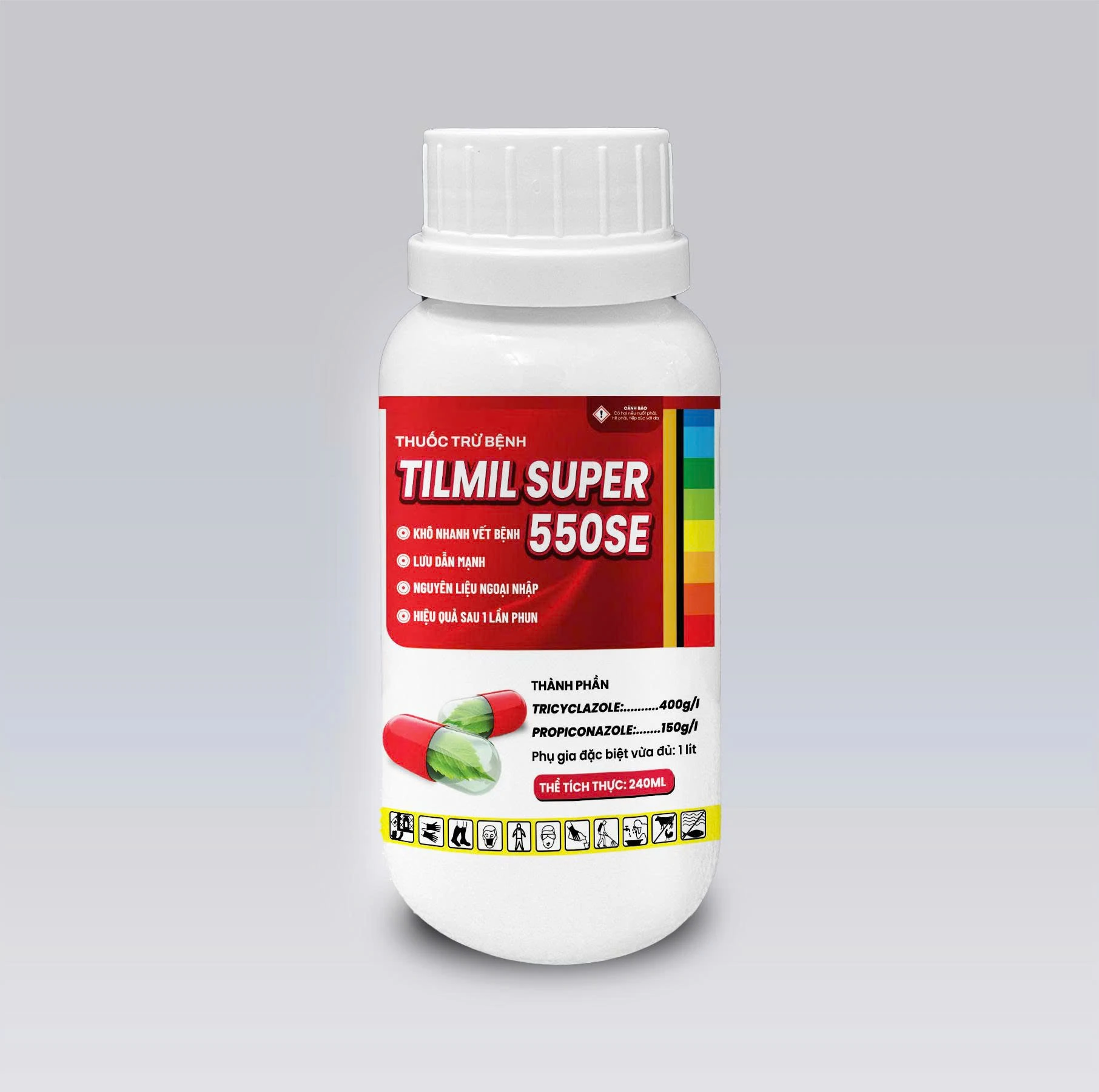 TILMIL SUPER 550SE – KHÔ NHANH VẾT BỆNH, LƯU DẪN MẠNH