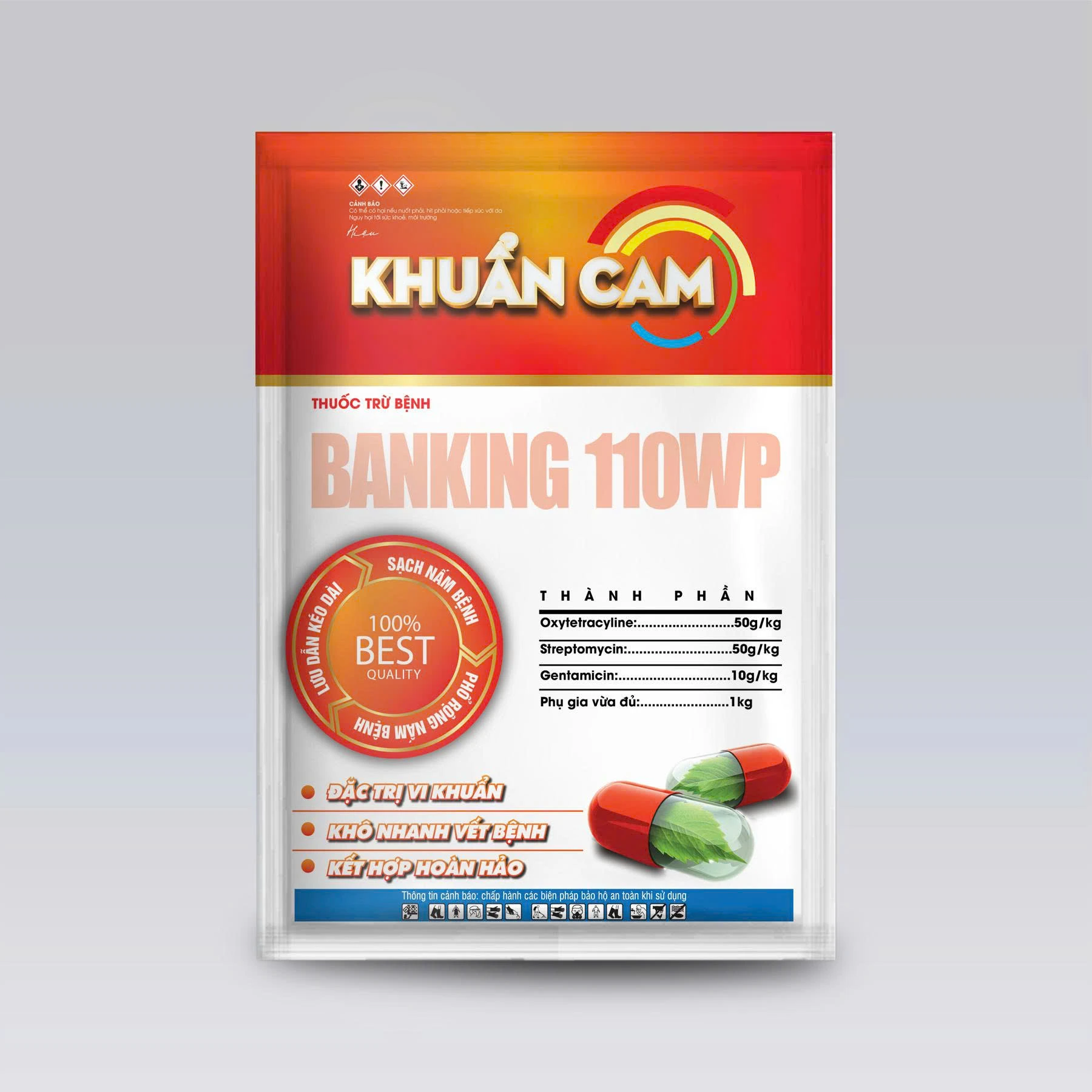 KHUẨN CAM | BANKING 110WP – ĐẶC TRỊ VI KHUẨN
