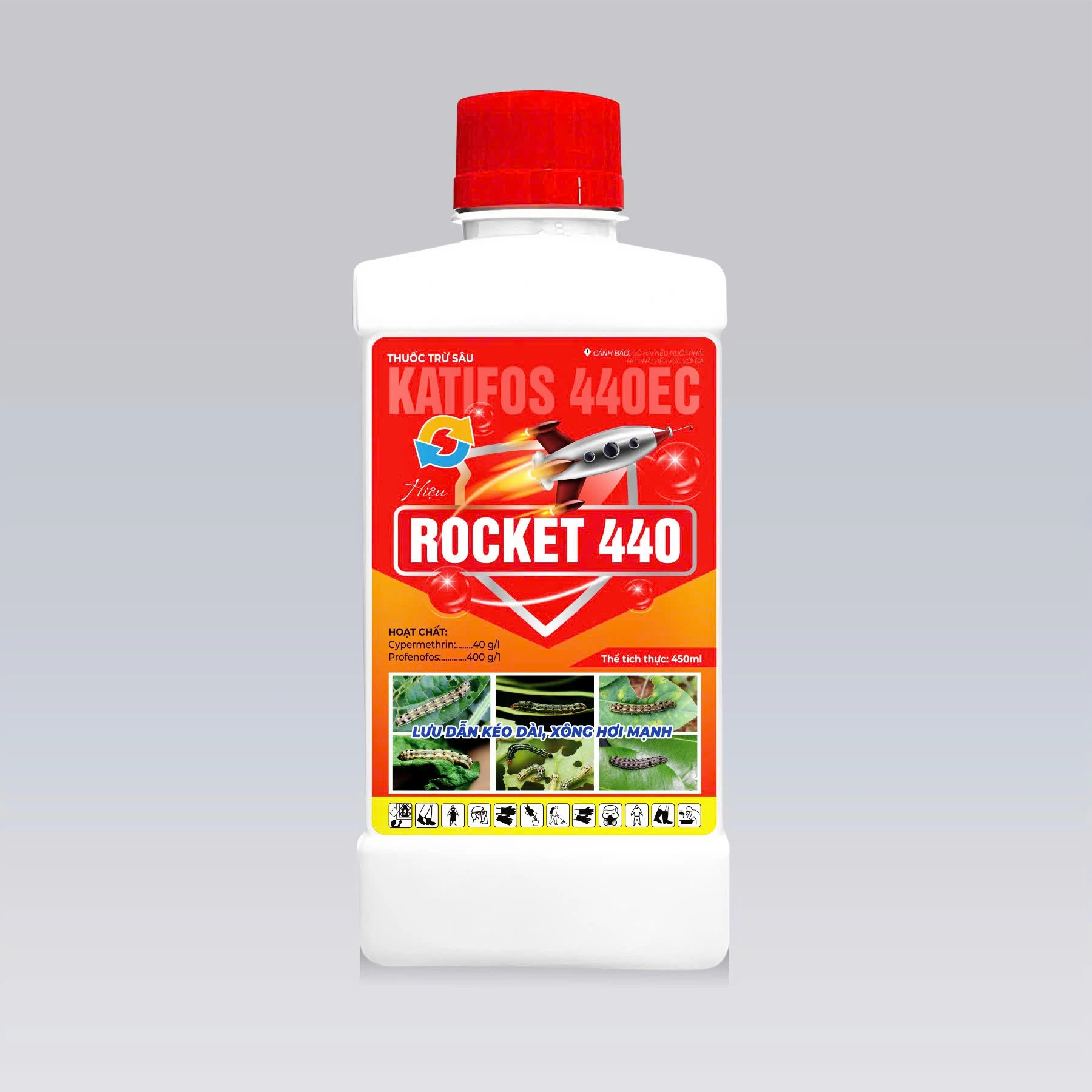 KATIFOS 440EC – LƯU DẪN KÉO DÀI, XÔNG HƠI MẠNH