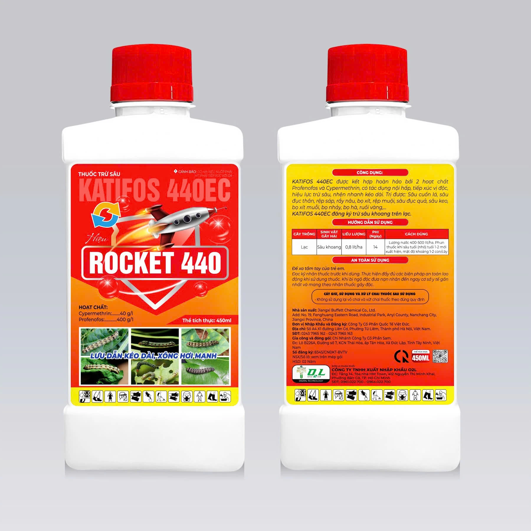 KATIFOS 440EC – LƯU DẪN KÉO DÀI, XÔNG HƠI MẠNH