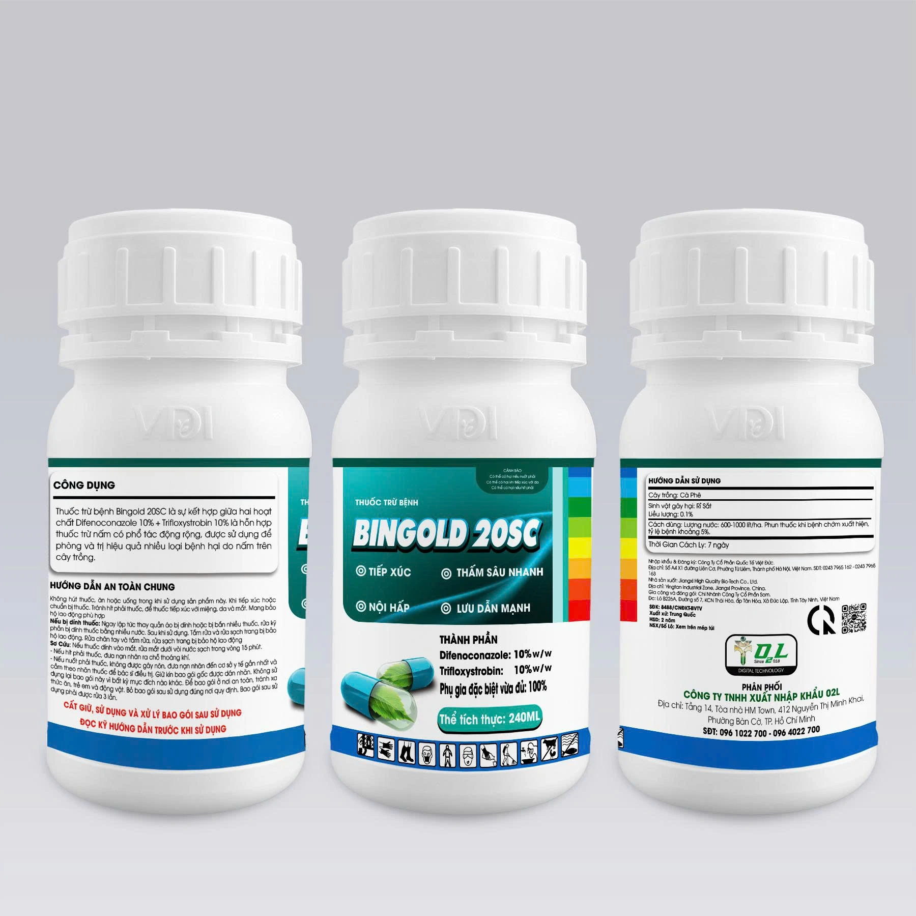 BINGOLD 20SC – NỘI HẤP, THẨM THẤU NHANH