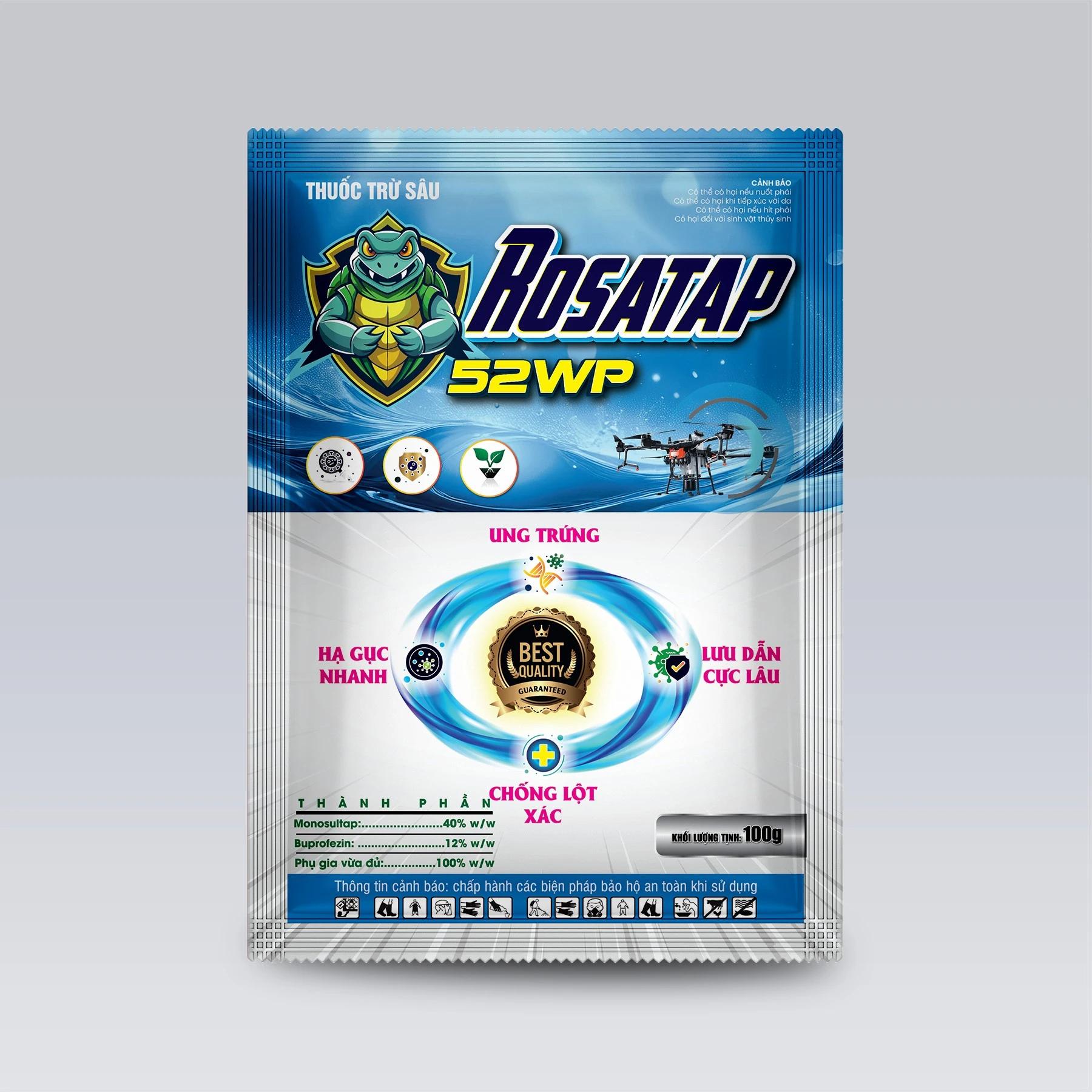 ROSATAP 52WP – UNG TRỨNG, CHỐNG LỘT XÁC