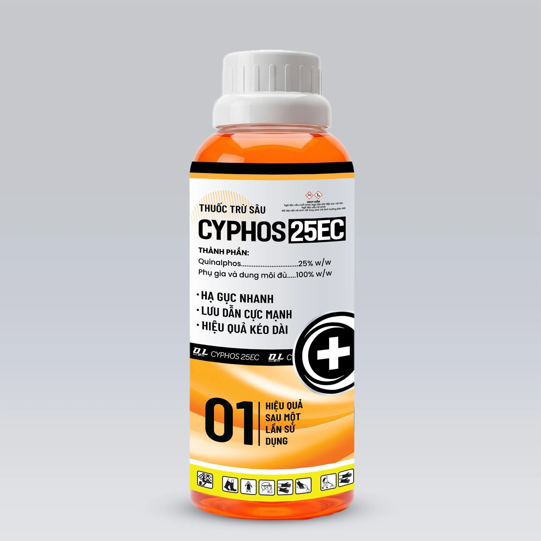 CYPHOS 25EC – HẠ GỤC NHANH, LƯU DẪN MẠNH