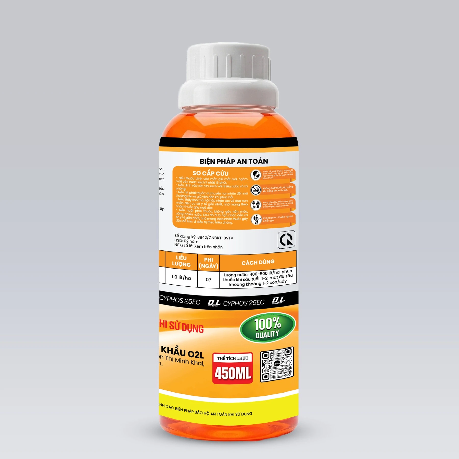 CYPHOS 25EC – HẠ GỤC NHANH, LƯU DẪN MẠNH