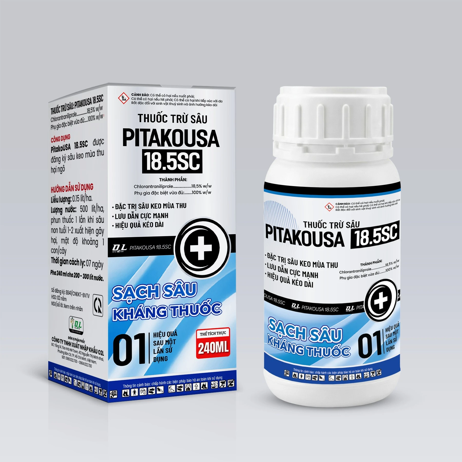 PITAKOUSA 18.5SC – SẠCH SÂU KHÁNG THUỐC