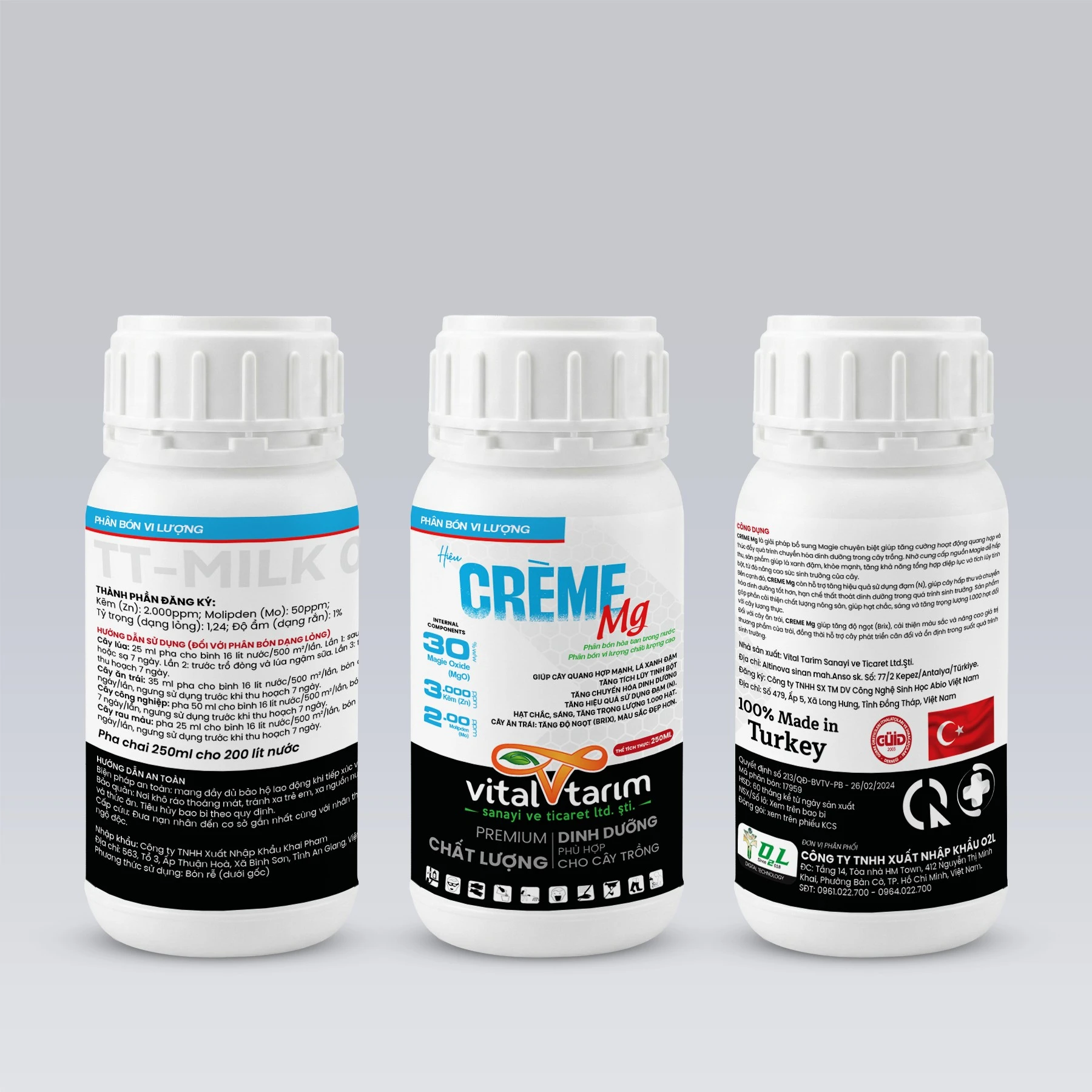 CREME MG – TĂNG QUANG HỢP, XANH LÁ, HẠT CHẮC, TRÁI NGỌT