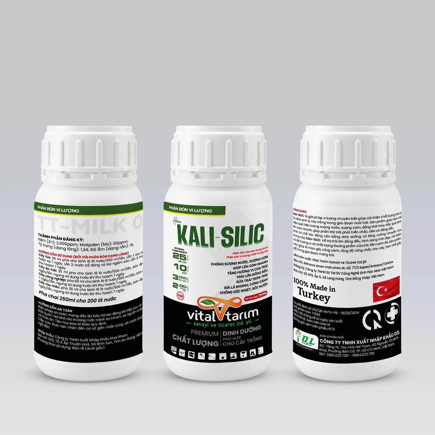 KALI-SILIC – CHỐNG SƯỢNG, LÊN CƠM NHANH, TRÁI LỚN ĐỒNG ĐỀU