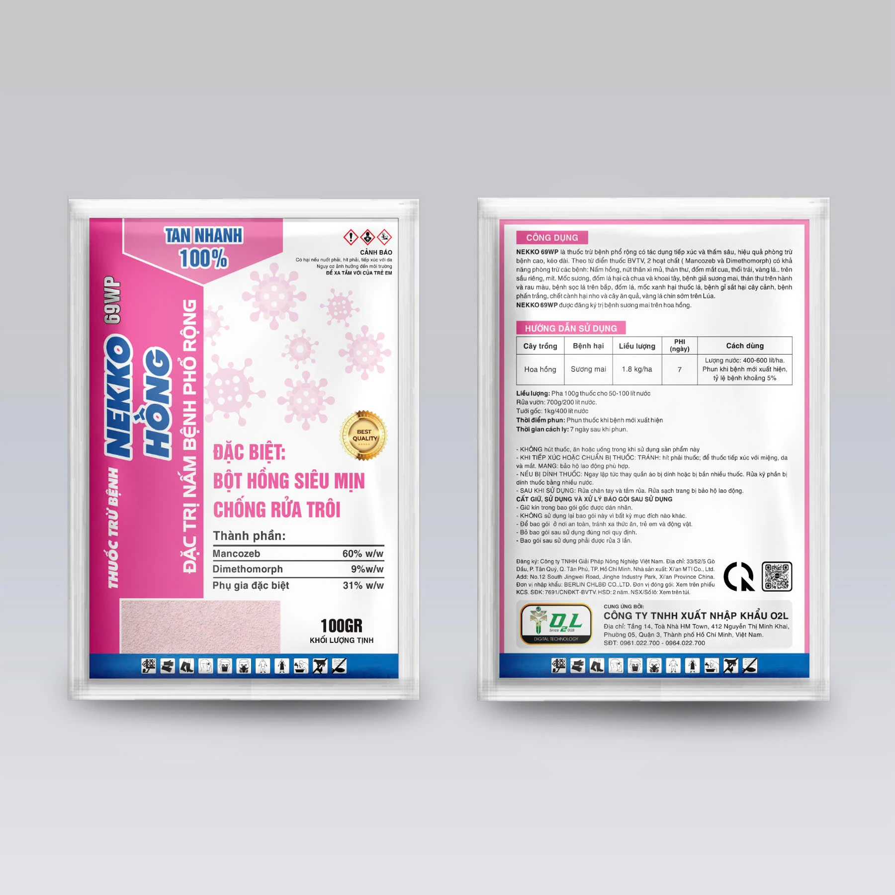 đặc trị nấm bệnh phổ rộng