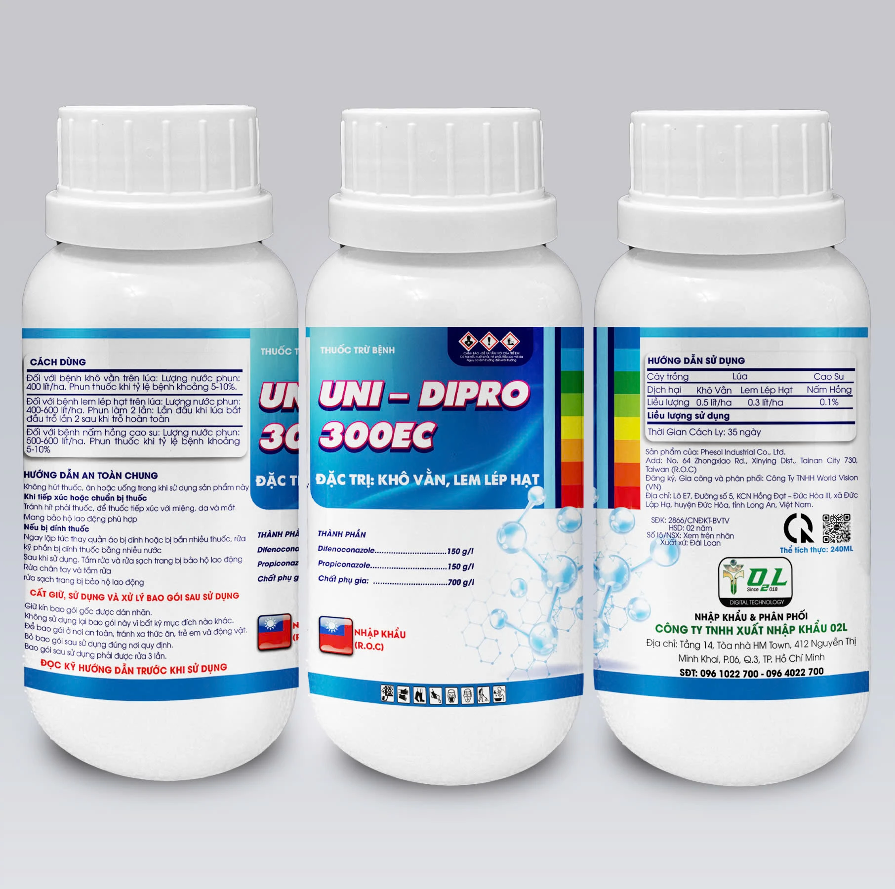 Đặc trị bệnh khô vằn hại lúa