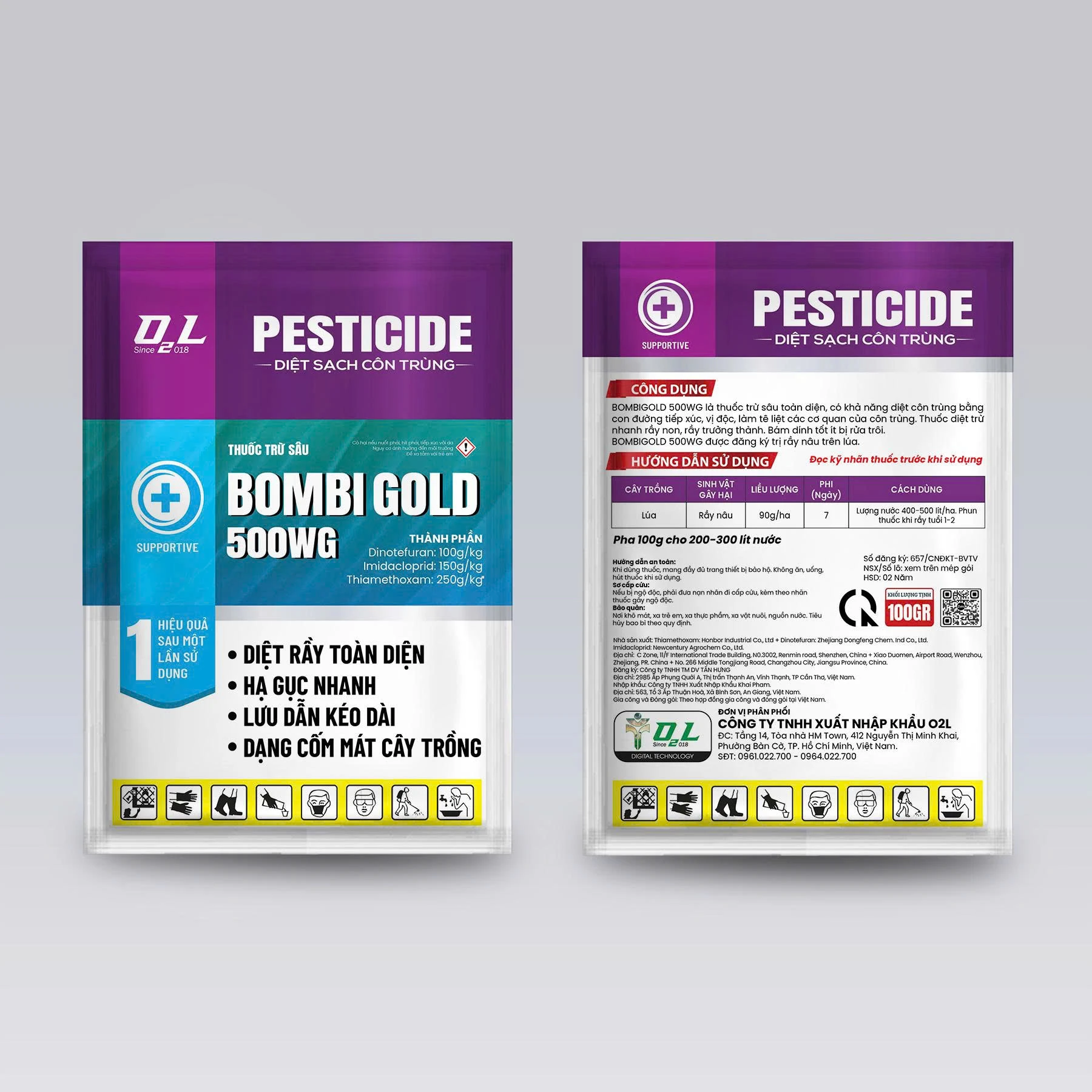 BOMBIGOLD 500WG - DIỆT RẦY TOÀN DIỆN