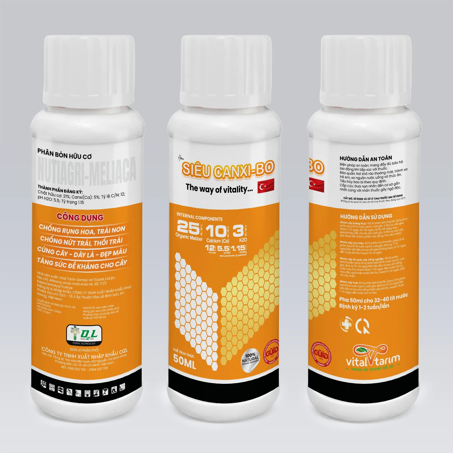 SIÊU CANXI-BO-CHỐNG RỤNG HOA, TRÁI NON-50ML